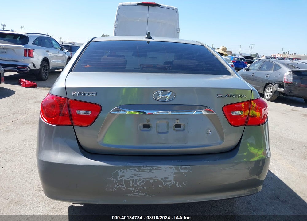 2010 HYUNDAI ELANTRA VIN: KMHDU4AD6AU037946