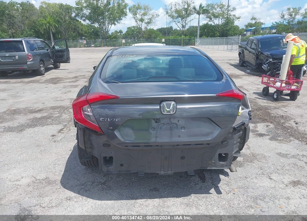 2016 HONDA CIVIC VIN: 19XFC2F59GE052700