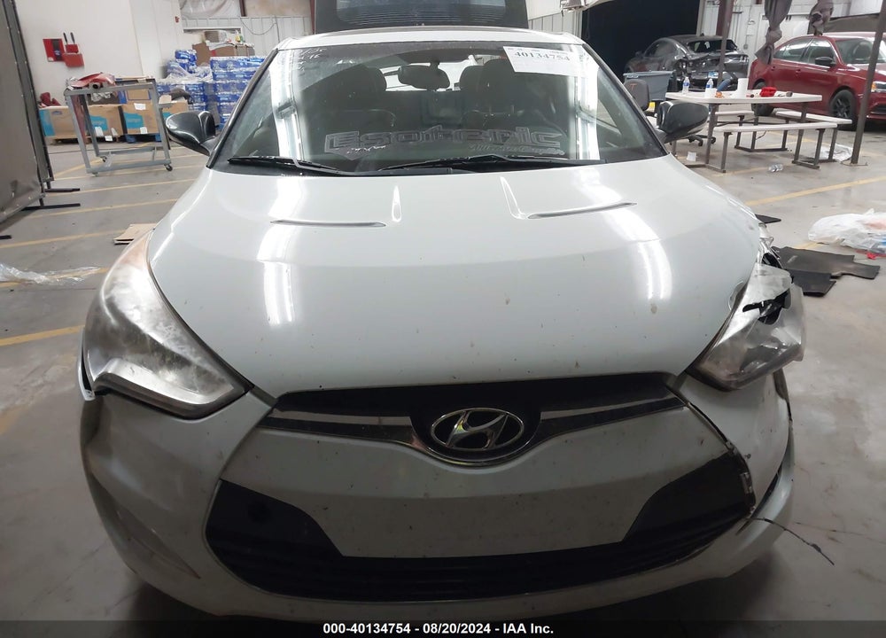 2013 HYUNDAI VELOSTER BASE W/BLACK VIN: KMHTC6AD2DU171707