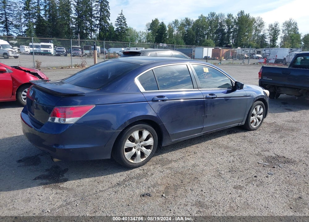 2008 HONDA ACCORD 2.4 EX VIN: JHMCP26708C009279