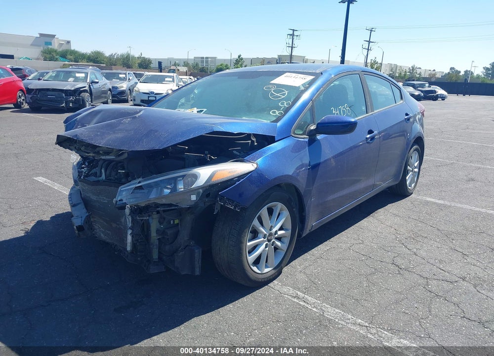 2017 KIA FORTE LX VIN: 3KPFL4A70HE144879