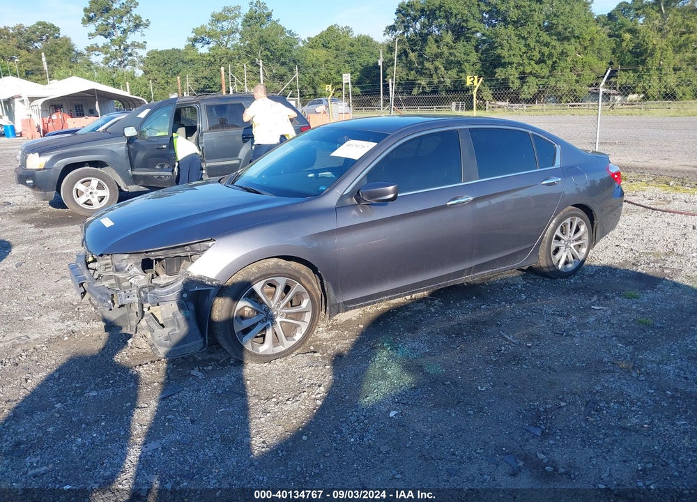 2013 HONDA ACCORD SPORT VIN: 1HGCR2F53DA131491