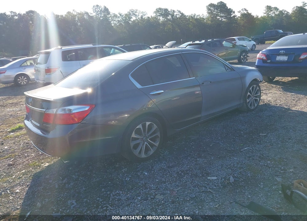2013 HONDA ACCORD SPORT VIN: 1HGCR2F53DA131491