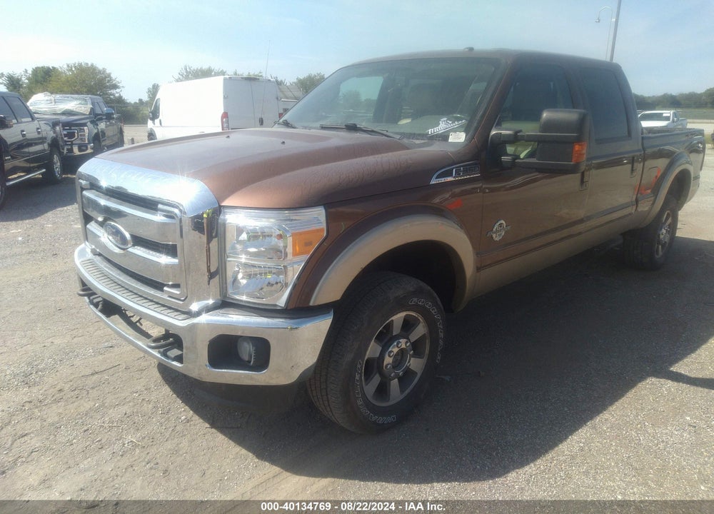 2011 FORD F-350 LARIAT VIN: 1FT8W3BT5BEC70891