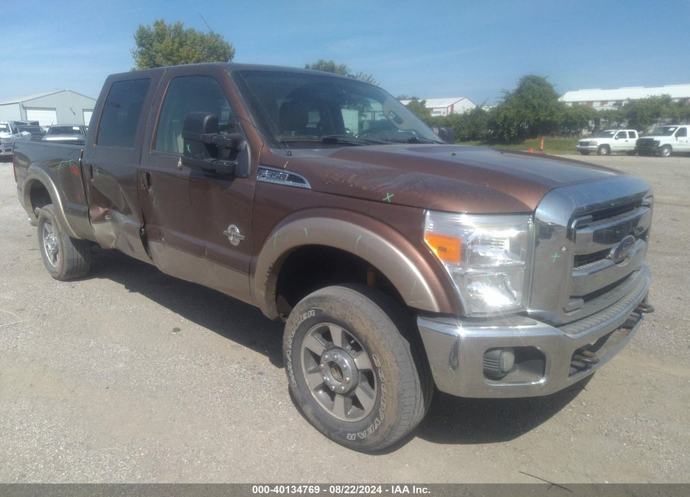 2011 FORD F-350 LARIAT VIN: 1FT8W3BT5BEC70891