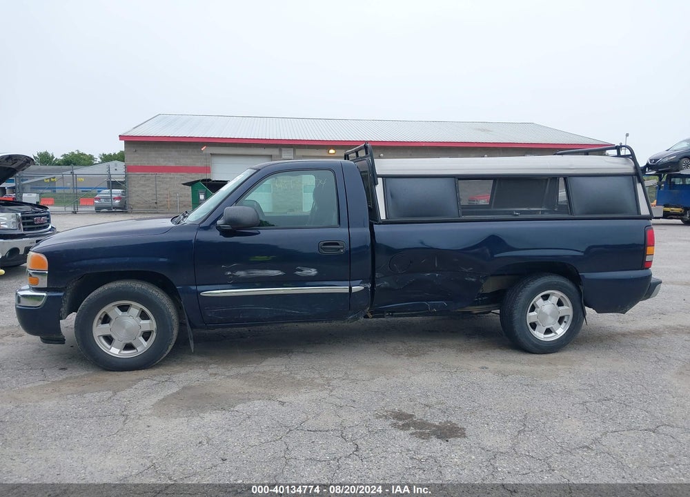 2005 GMC SIERRA 1500 SLE VIN: 1GTEC14T95Z357011