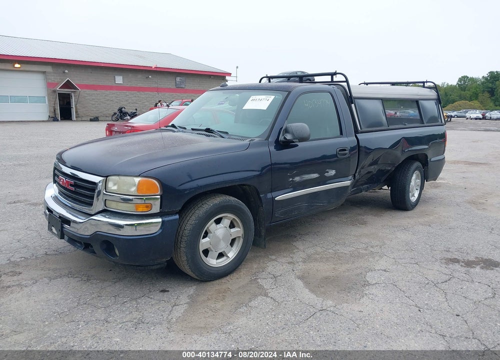 2005 GMC SIERRA 1500 SLE VIN: 1GTEC14T95Z357011