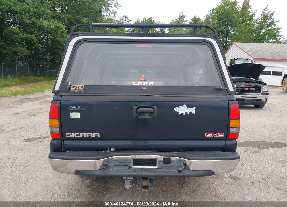 2005 GMC SIERRA 1500 SLE VIN: 1GTEC14T95Z357011