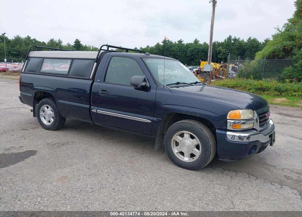 2005 GMC SIERRA 1500 SLE VIN: 1GTEC14T95Z357011