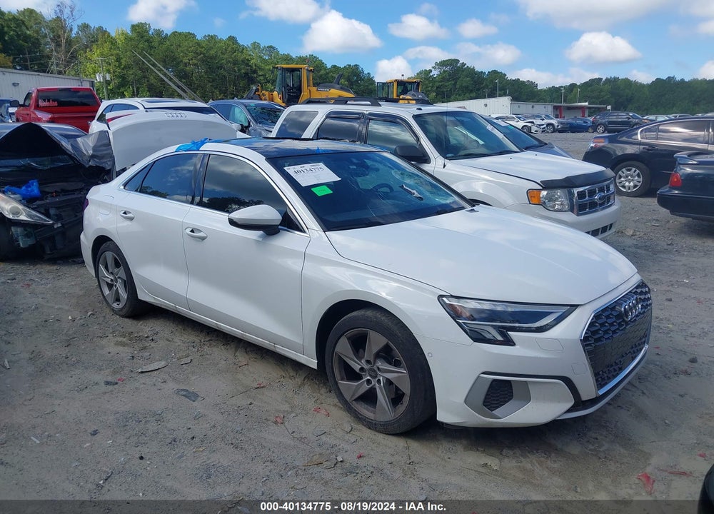 2024 AUDI A3 PREMIUM 40 TFSI FRONT-WHEEL DRIVE S TRONIC VIN: WAUAUDGY0RA045150