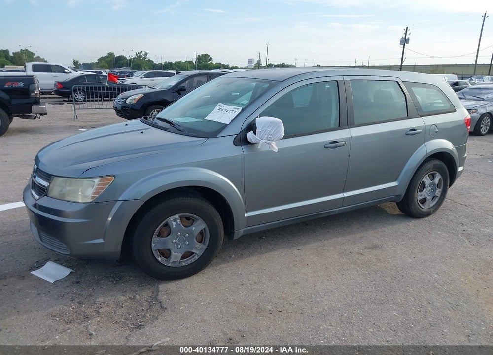 2009 DODGE JOURNEY SE VIN: 3D4GG47B49T552841