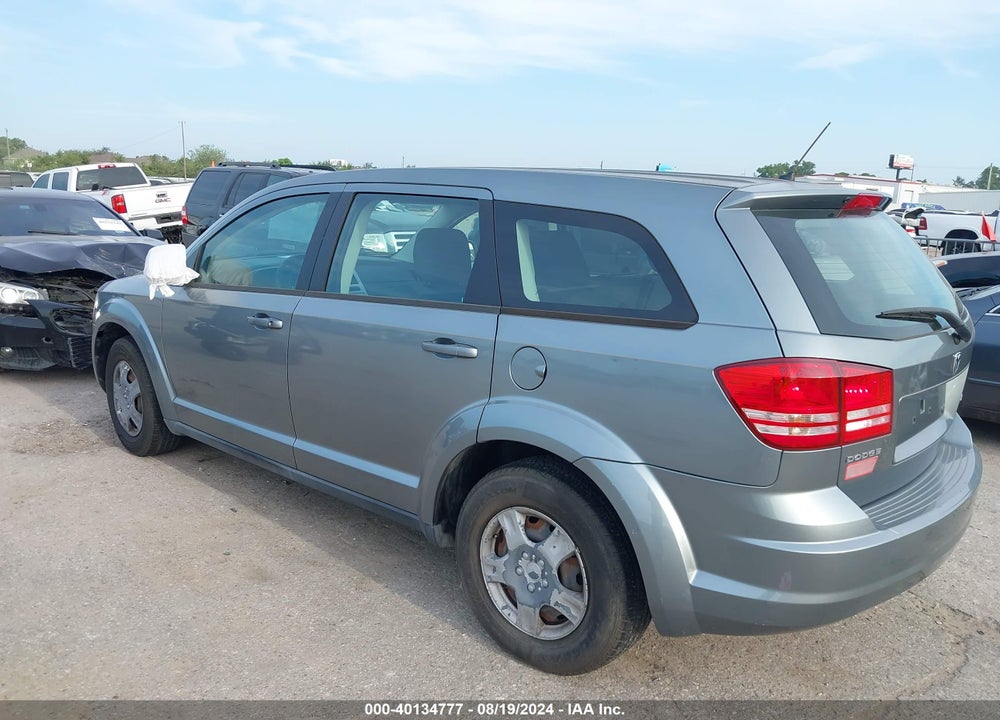 2009 DODGE JOURNEY SE VIN: 3D4GG47B49T552841