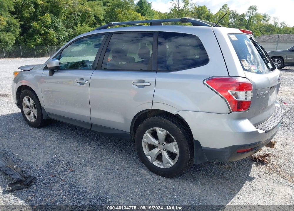 2015 SUBARU FORESTER 2.5I PREMIUM VIN: JF2SJAFC1FH801674