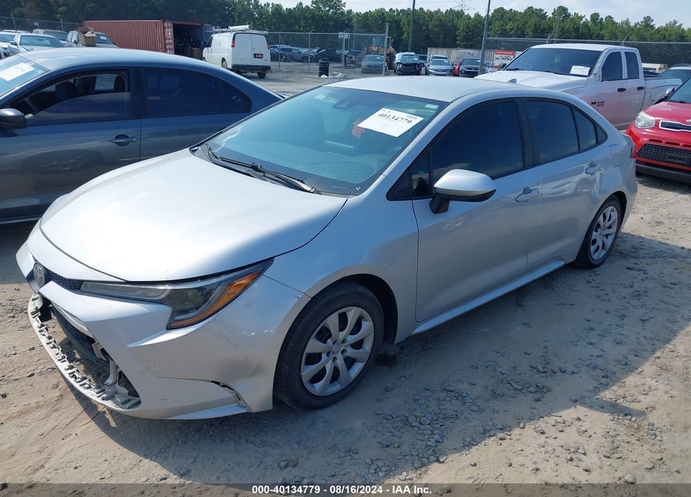 2021 TOYOTA COROLLA LE VIN: 5YFEPMAE5MP271411
