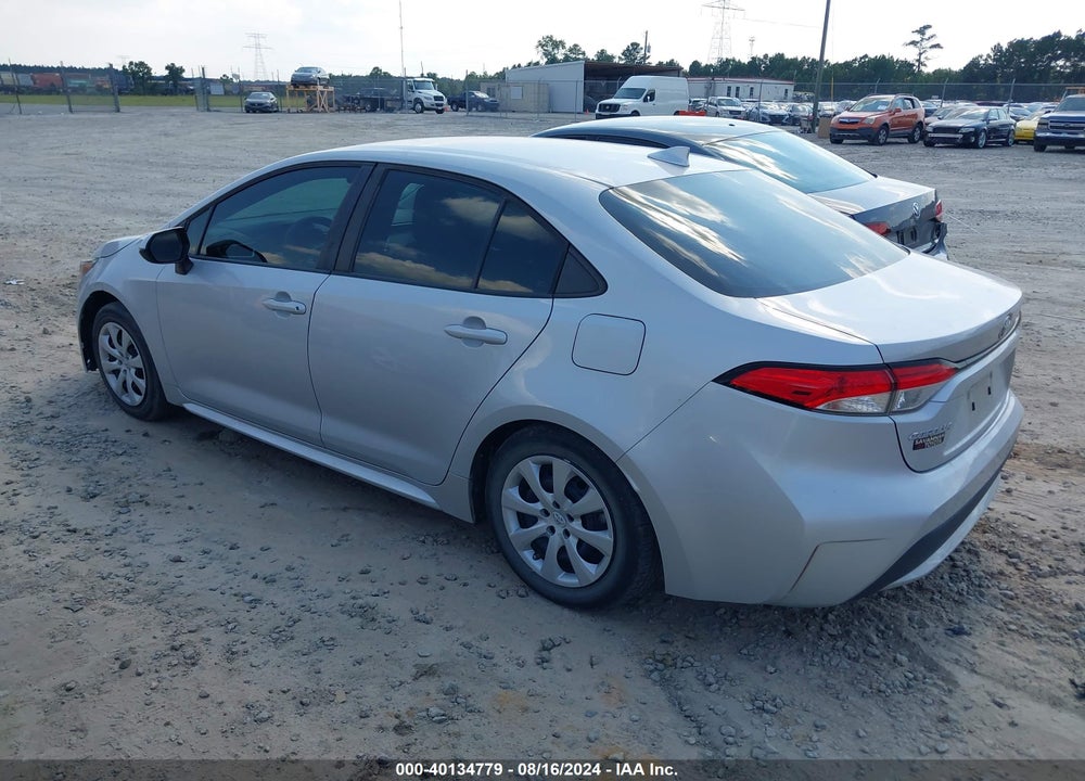 2021 TOYOTA COROLLA LE VIN: 5YFEPMAE5MP271411