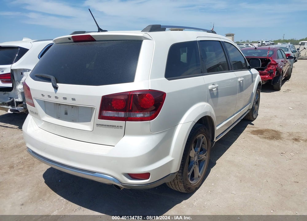 2016 DODGE JOURNEY CROSSROAD VIN: 3C4PDCGG6GT123693