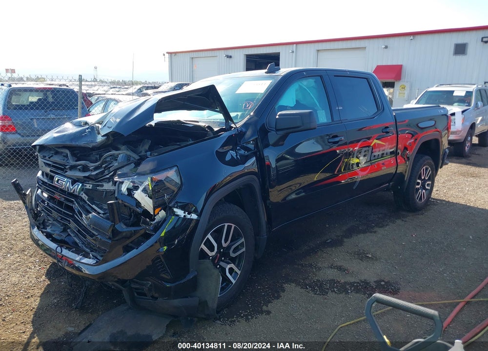 2022 GMC SIERRA 1500 4WD SHORT BOX ELEVATION WITH 3SB VIN: 3GTUUCET2NG562494