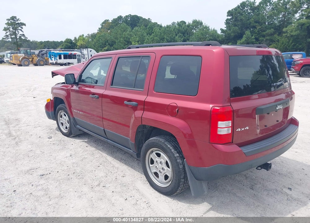 2015 JEEP PATRIOT SPORT VIN: 1C4NJRBB6FD269868
