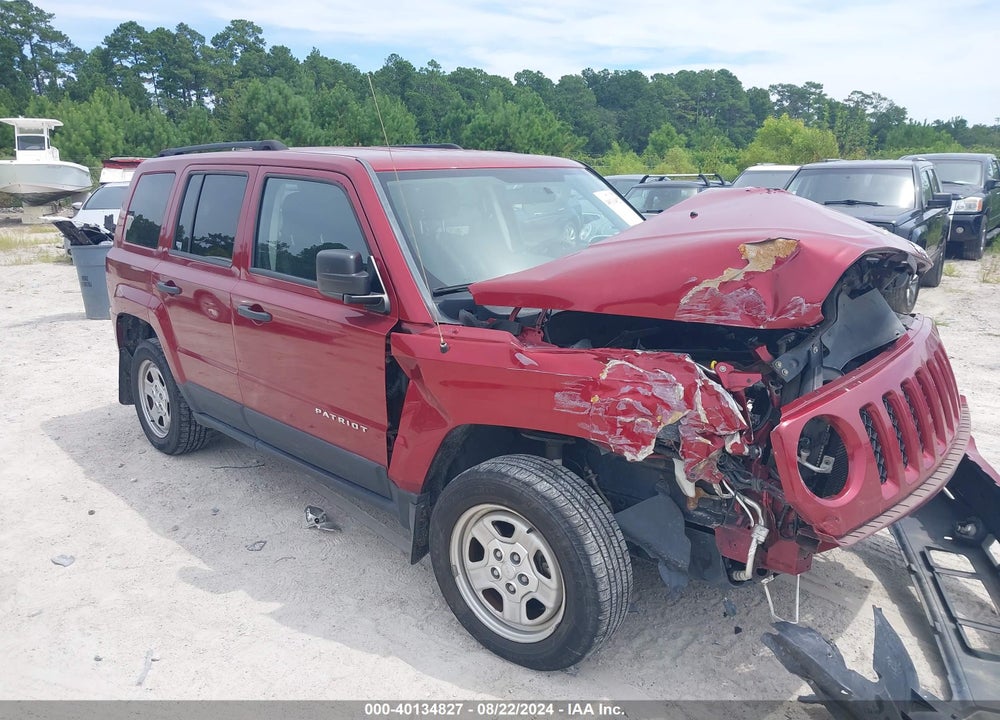 2015 JEEP PATRIOT SPORT VIN: 1C4NJRBB6FD269868