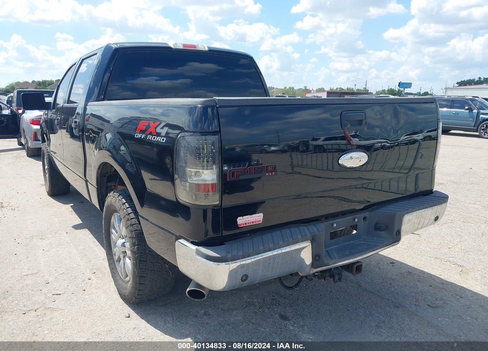 2008 FORD F-150 VIN: 1FTPW14V18FA64789