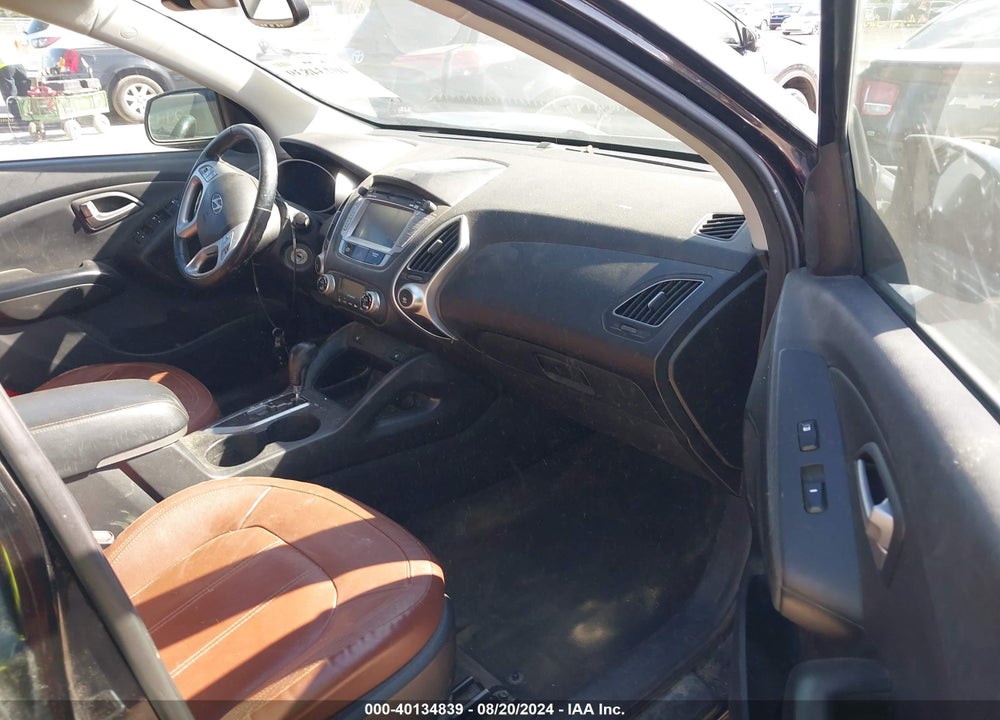 2012 HYUNDAI TUCSON LIMITED VIN: KM8JUCAC7CU434332