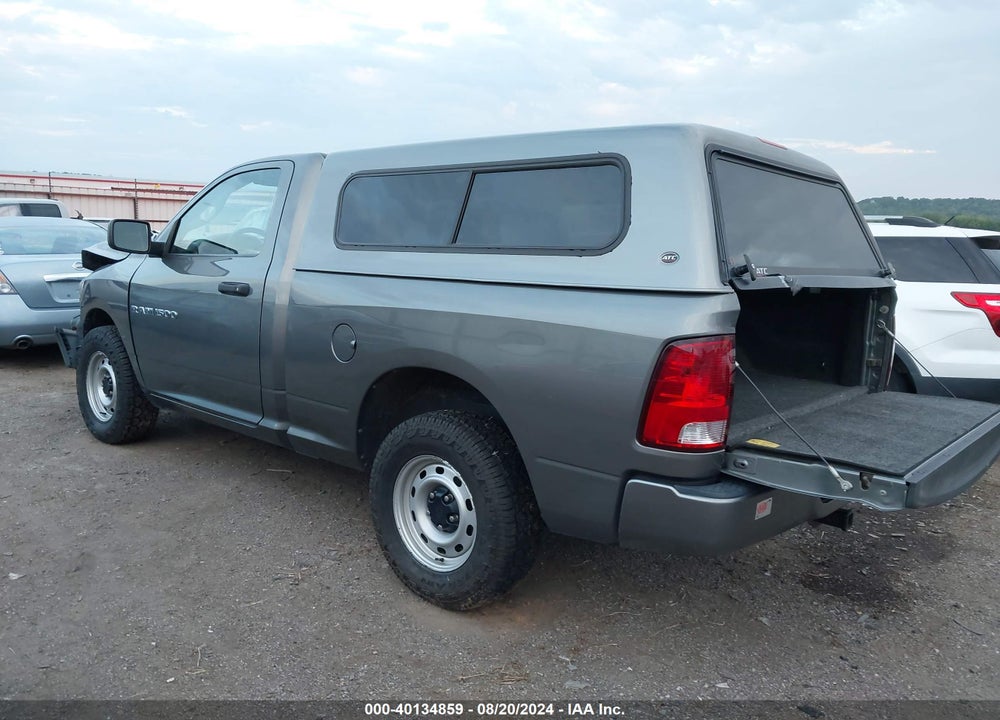 2011 RAM RAM 1500 VIN: 3D7JV1EP3BG540710