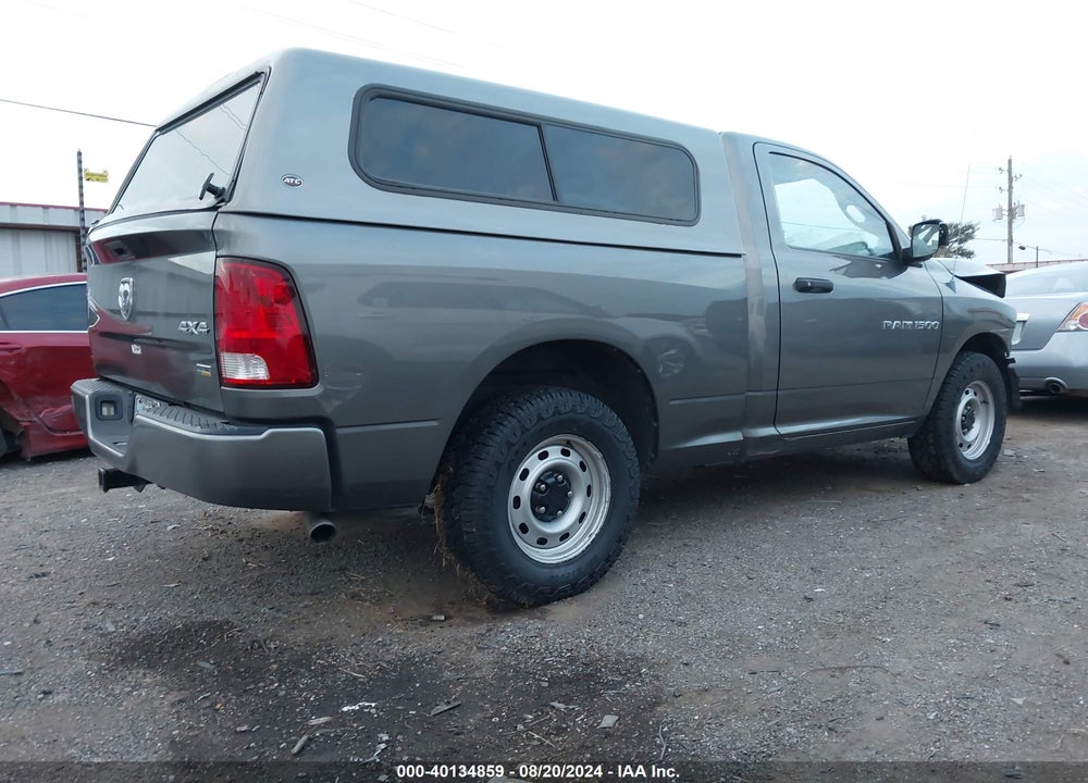 2011 RAM RAM 1500 VIN: 3D7JV1EP3BG540710