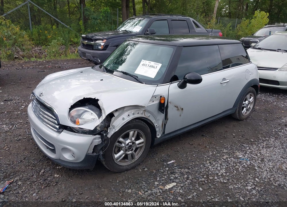 2013 MINI HARDTOP COOPER VIN: WMWSU3C53DT685344