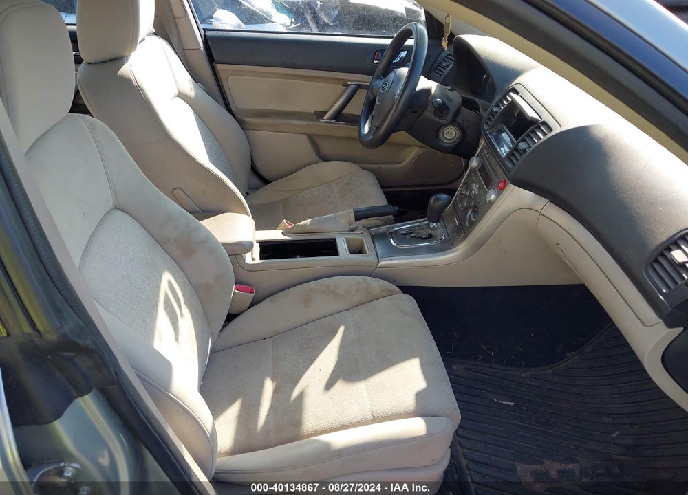 2009 SUBARU OUTBACK 2.5I VIN: 4S4BP60C997326848