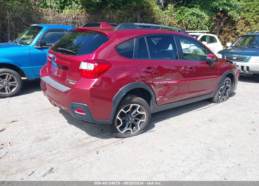 2016 SUBARU CROSSTREK LIMITED VIN: JF2GPANC2GH339424