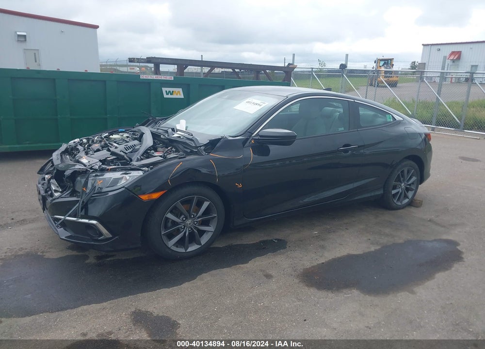 2019 HONDA CIVIC EX VIN: 2HGFC3B35KH351657