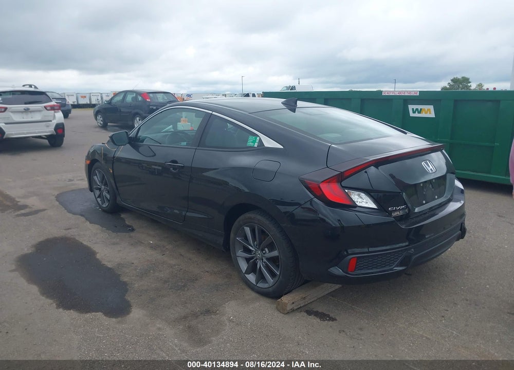 2019 HONDA CIVIC EX VIN: 2HGFC3B35KH351657