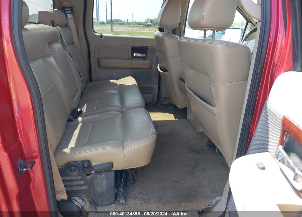 2008 FORD F-150 LARIAT VIN: 1FTPW12V48FA07845