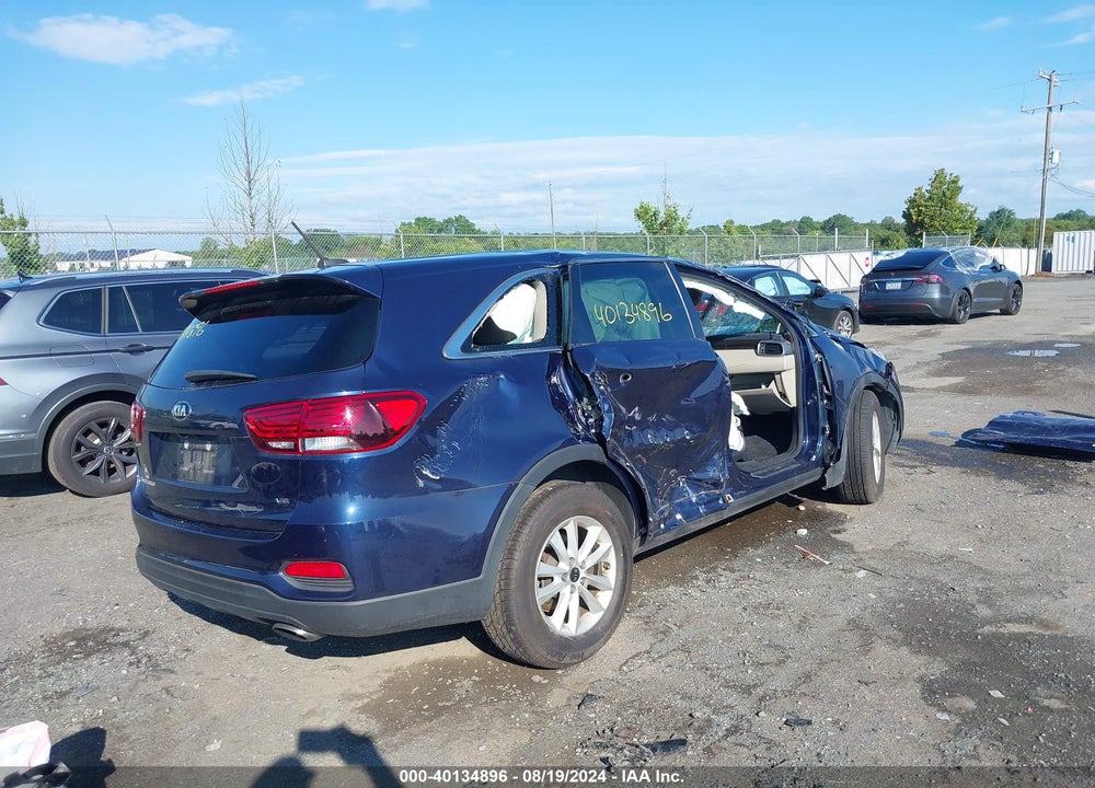 2019 KIA SORENTO 3.3L LX VIN: 5XYPGDA59KG498871