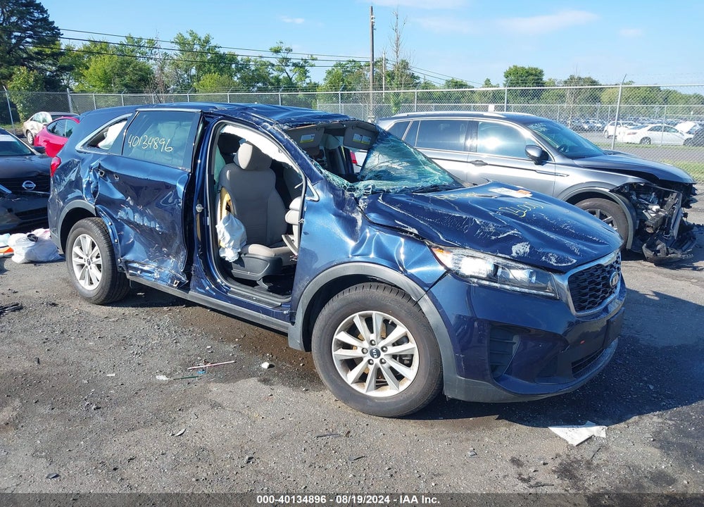 2019 KIA SORENTO 3.3L LX VIN: 5XYPGDA59KG498871