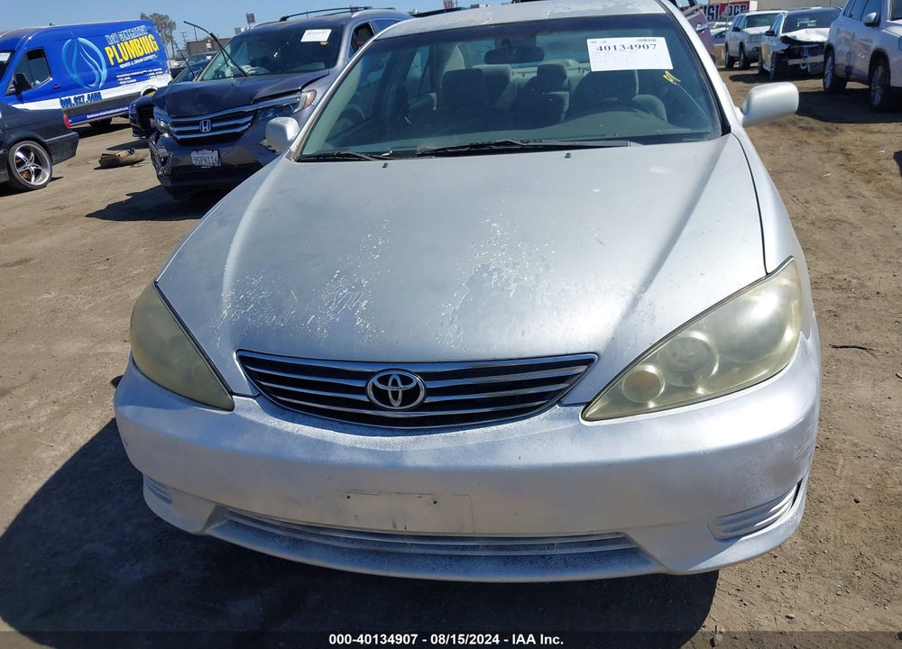 2006 TOYOTA CAMRY LE VIN: 4T1BE32K06U724181