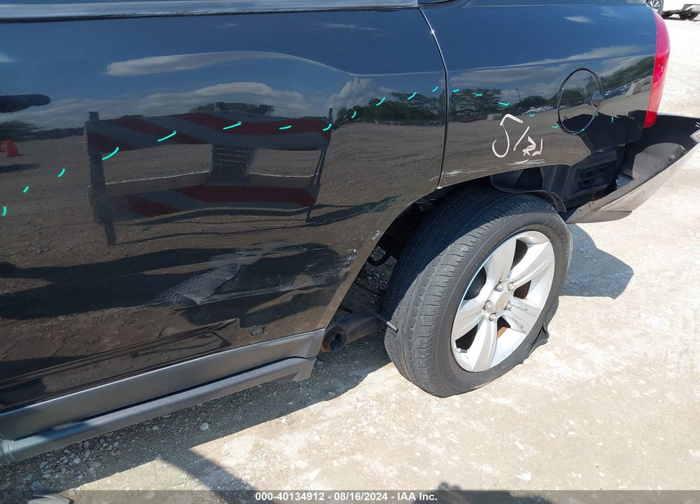 2012 JEEP COMPASS LATITUDE VIN: 1C4NJDEB7CD611807