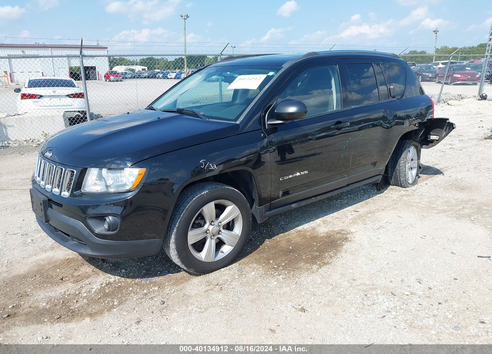 2012 JEEP COMPASS LATITUDE VIN: 1C4NJDEB7CD611807
