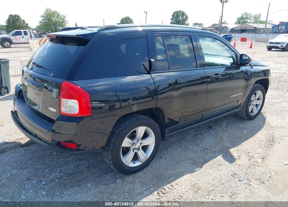 2012 JEEP COMPASS LATITUDE VIN: 1C4NJDEB7CD611807