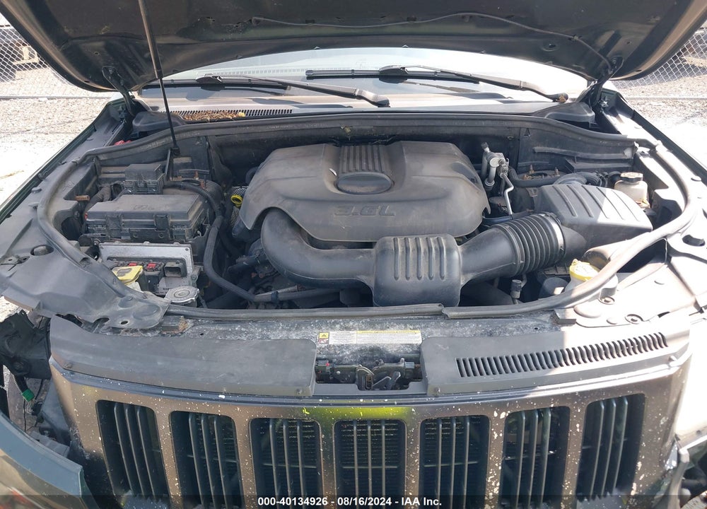 2011 JEEP GRAND CHEROKEE LIMITED VIN: 1J4RR5GG1BC552101