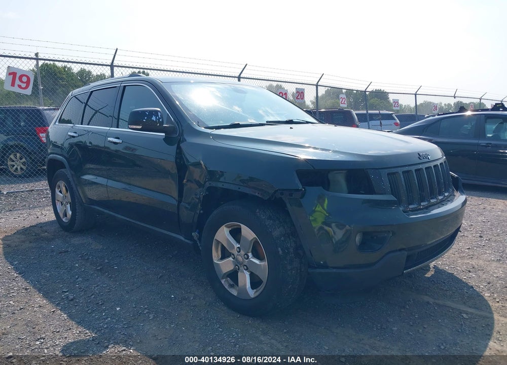 2011 JEEP GRAND CHEROKEE LIMITED VIN: 1J4RR5GG1BC552101