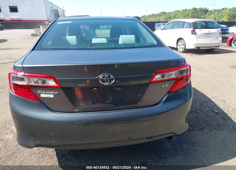2013 TOYOTA CAMRY LE VIN: 4T1BF1FK6DU288655