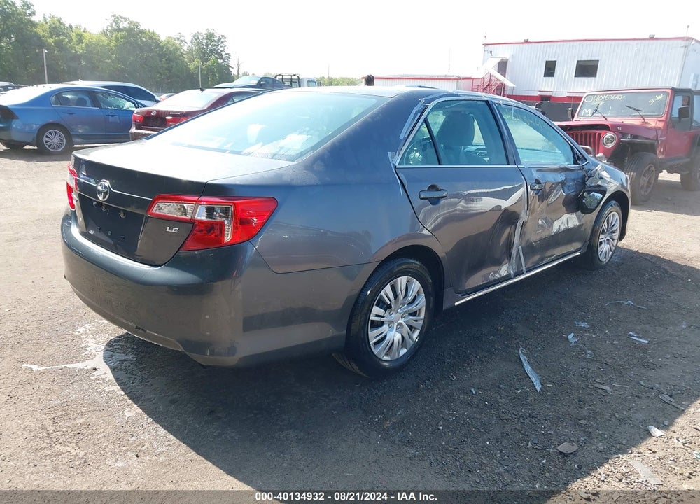 2013 TOYOTA CAMRY LE VIN: 4T1BF1FK6DU288655