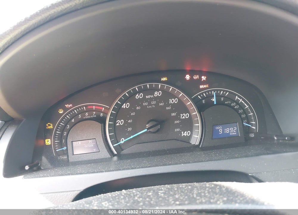 2013 TOYOTA CAMRY LE VIN: 4T1BF1FK6DU288655