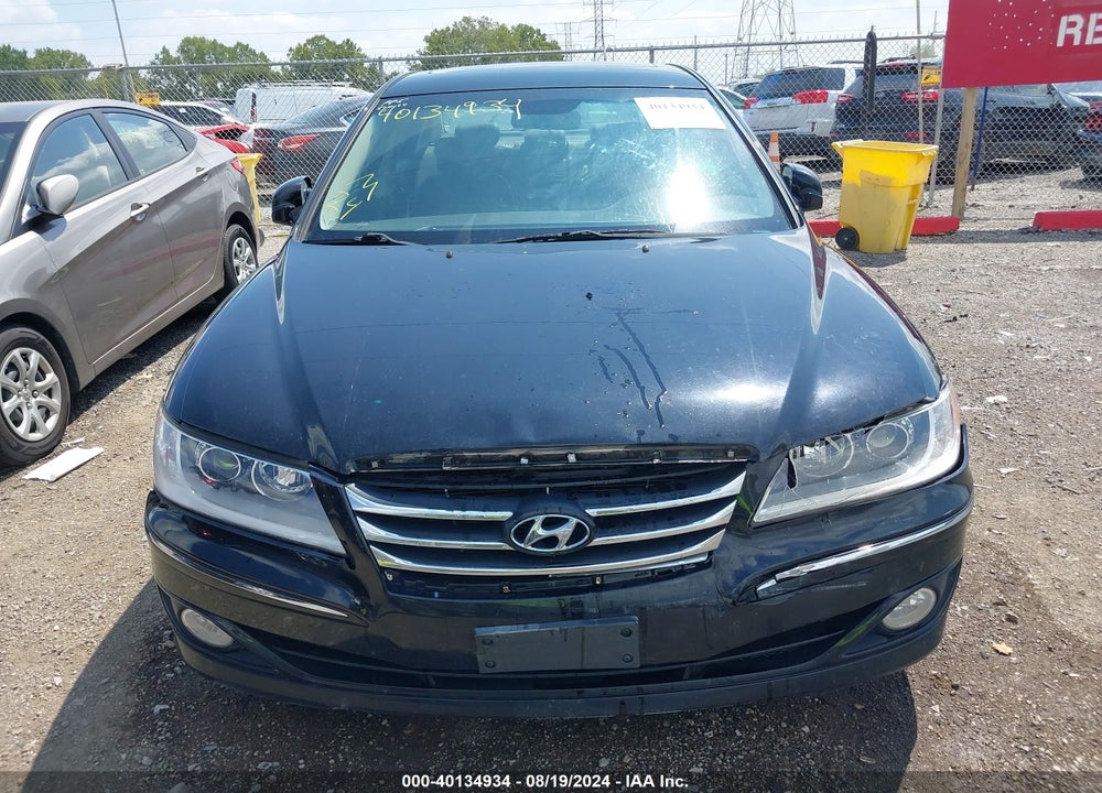 2011 HYUNDAI AZERA GLS VIN: KMHFC4DD5BA535436