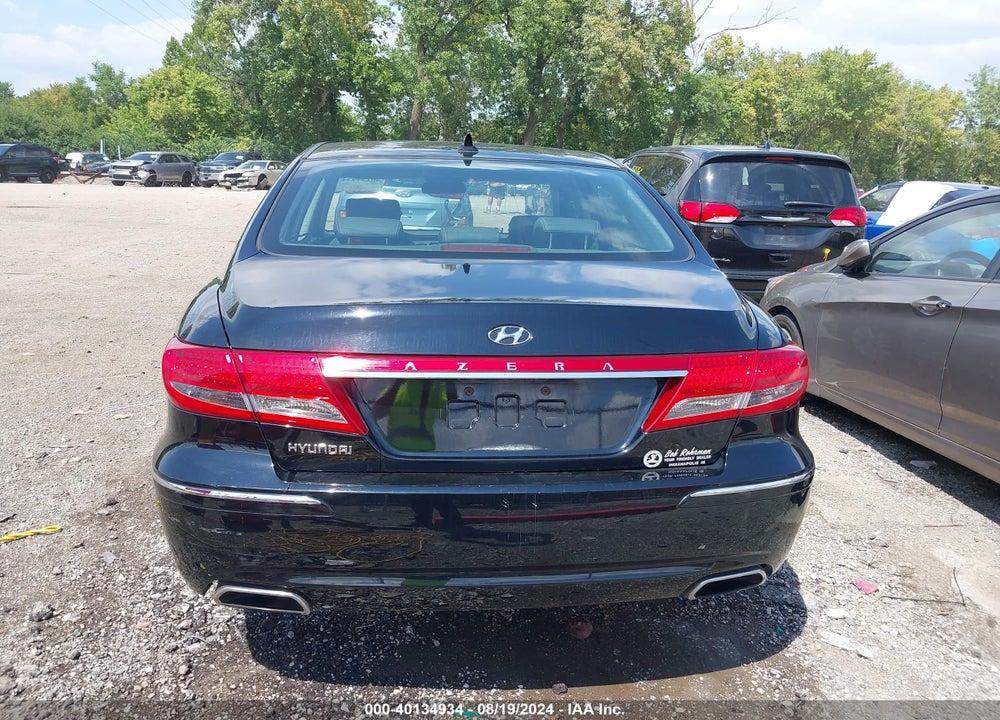 2011 HYUNDAI AZERA GLS VIN: KMHFC4DD5BA535436
