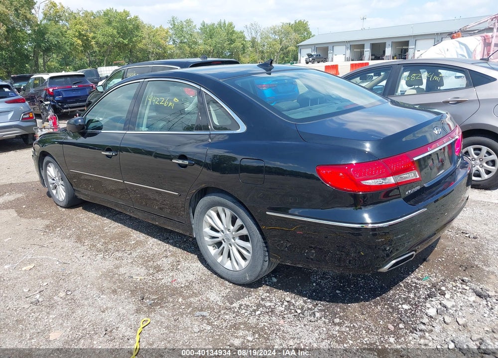 2011 HYUNDAI AZERA GLS VIN: KMHFC4DD5BA535436