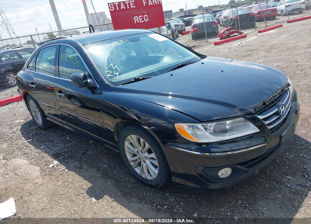 2011 HYUNDAI AZERA GLS VIN: KMHFC4DD5BA535436