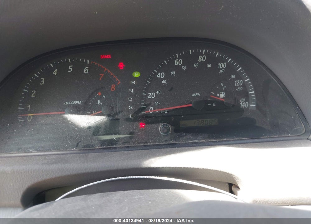 2003 TOYOTA CAMRY LE VIN: 4T1BE30K03U738838