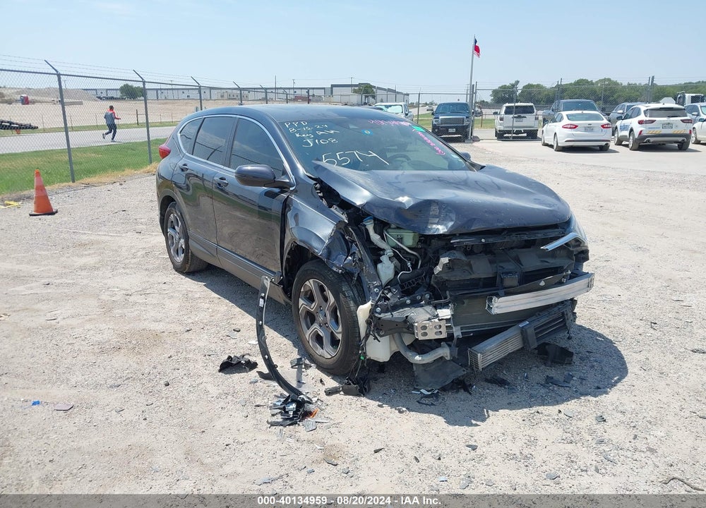 2018 HONDA CR-V EX-L/EX-L NAVI VIN: 7FARW1H8XJE005574
